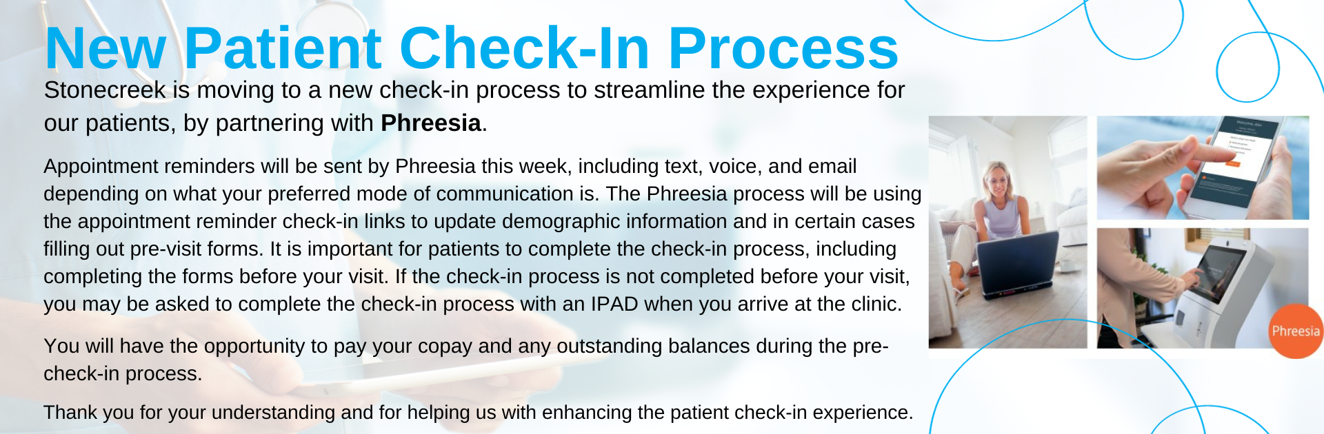 New Patient Check-In Process